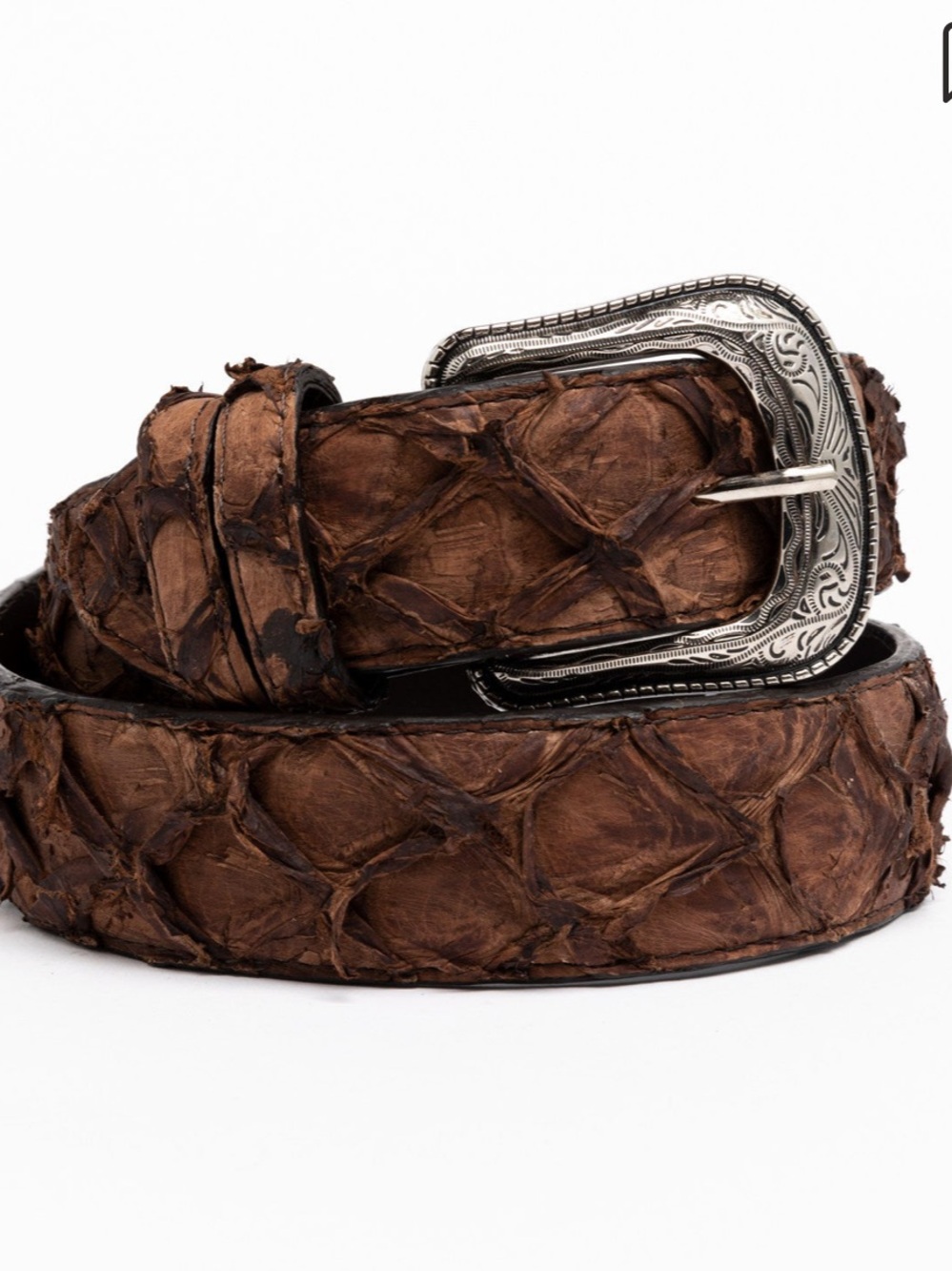CODY JAMES MEN'S EXOTIC PIRARUCU BELT - Picture 3 of 6